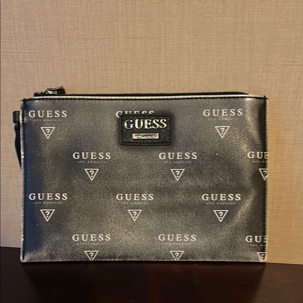 Guess Black wristlet